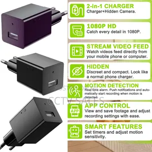 Wireless Nanny Camera in a Charger