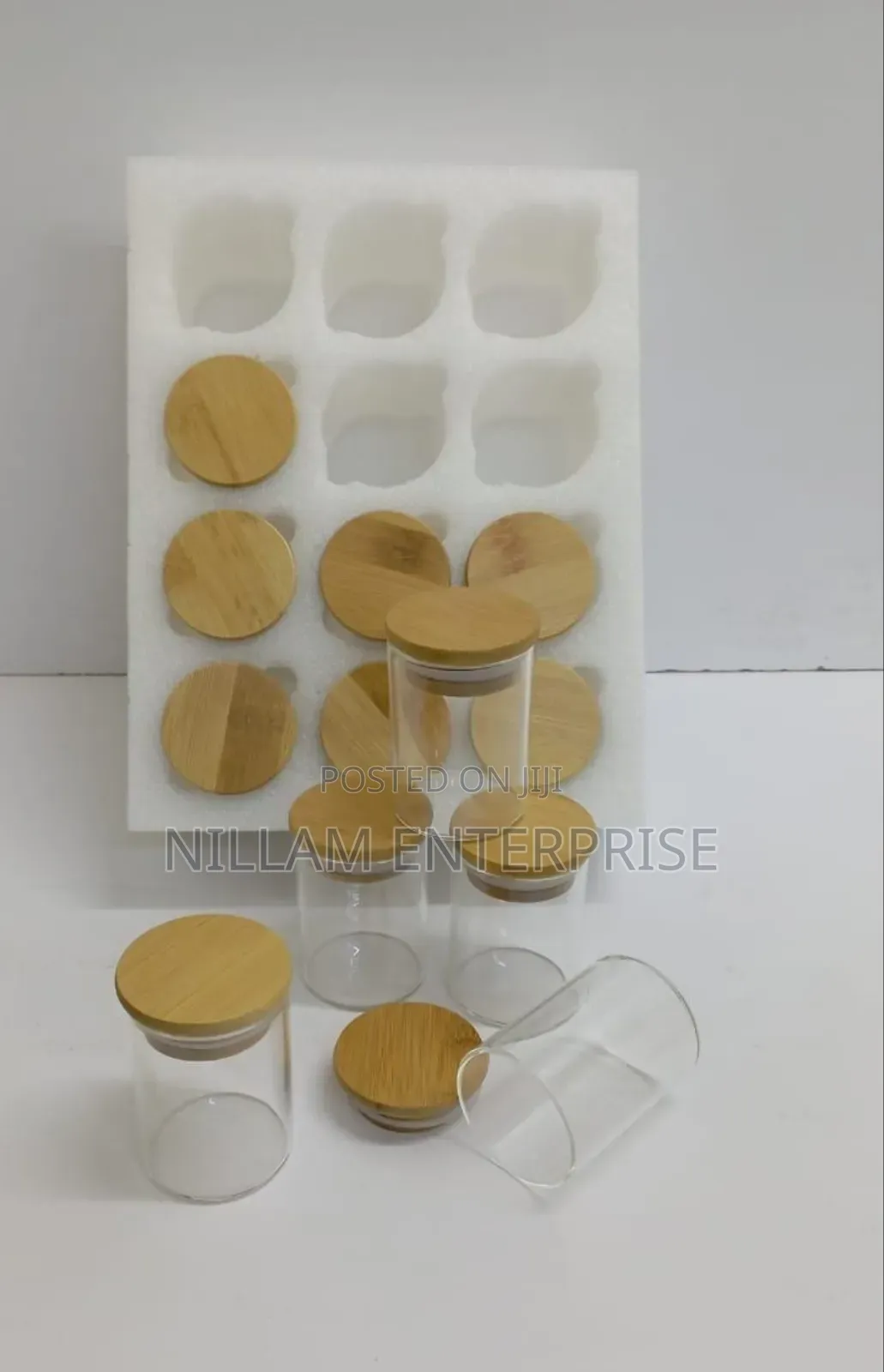 12pcs Spice Seasoning Jars With Rack 