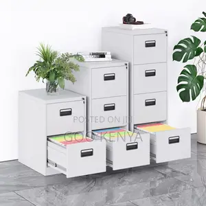 Office Cabinet ; 4-Drawers Steel Office Cabinet