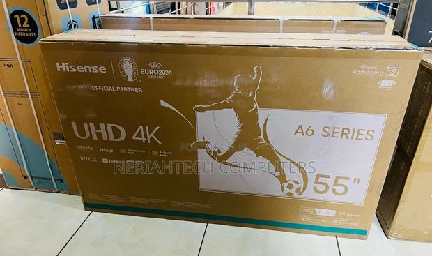 Hisense 55 Inch Smart Uhd Frameless 55a6nken