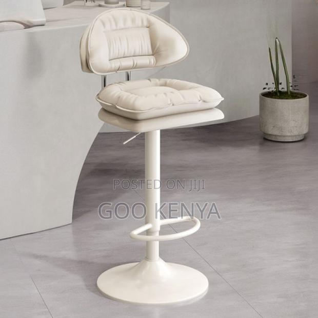 Barstool Chair ; Stylish Adjustable Swivel Barstool - thumbnail 3