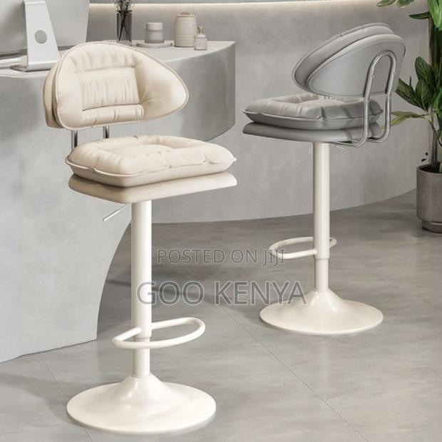 Barstool Chair ; Stylish Adjustable Swivel Barstool - thumbnail 6