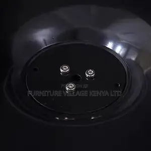 Dining Tables: Modern Circular Dining Table With Glossy Top