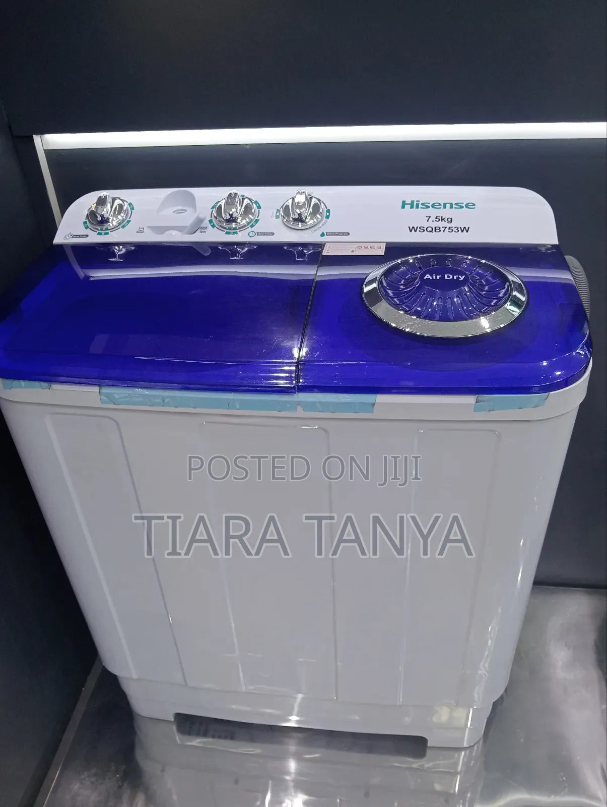 Hisense 7.5 Twin Tub Washing Machine