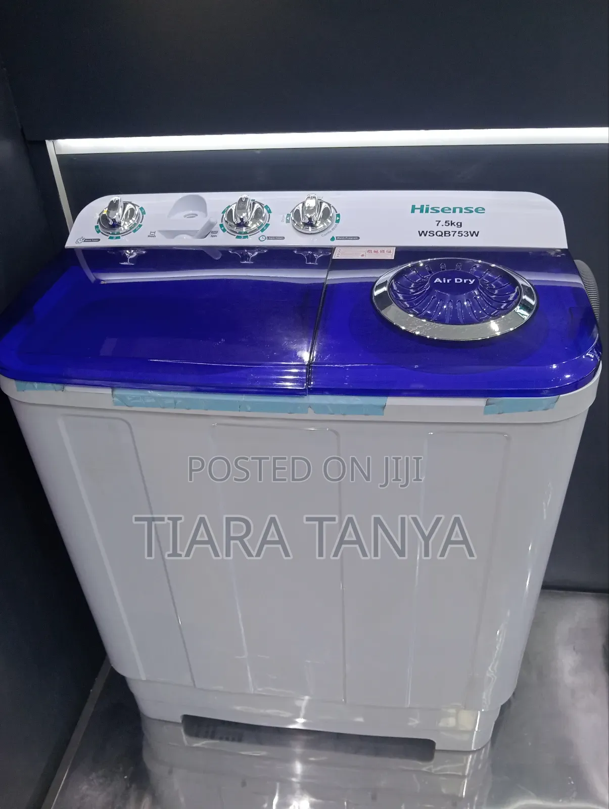 Hisense 7.5 Twin Tub Washing Machine