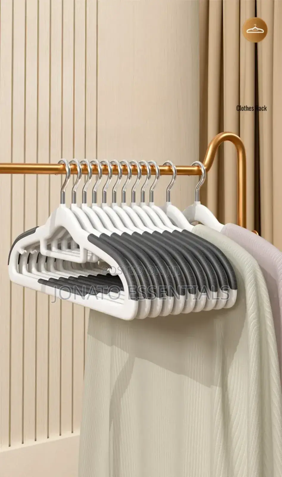 10 Piece Traceless Clothes Hangers