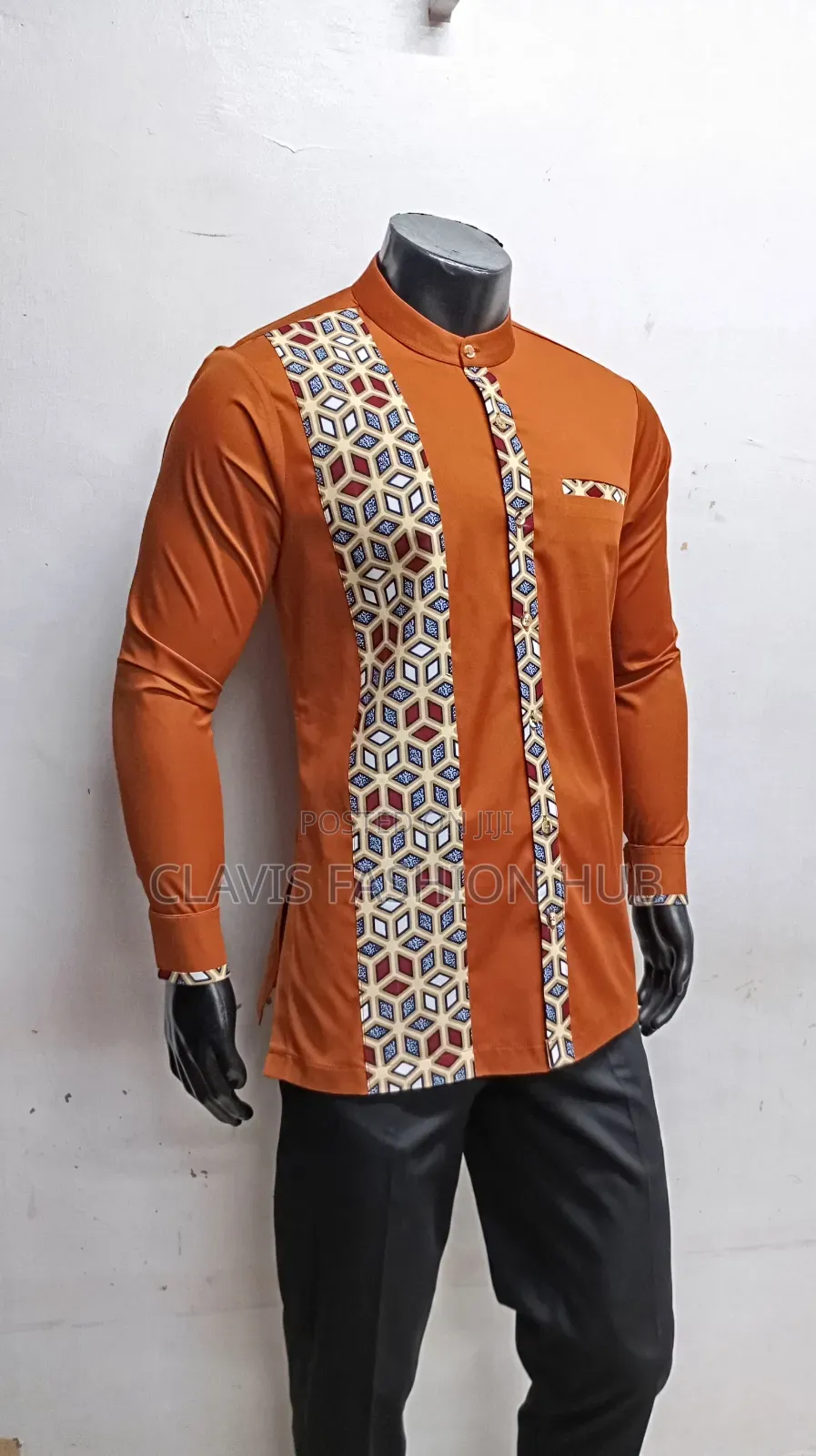Men Kikuyu African Shirts