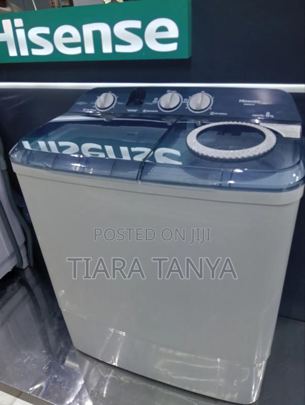 Hisense 8.5 Semi Automatic Washing Machine Twin Tub - main view