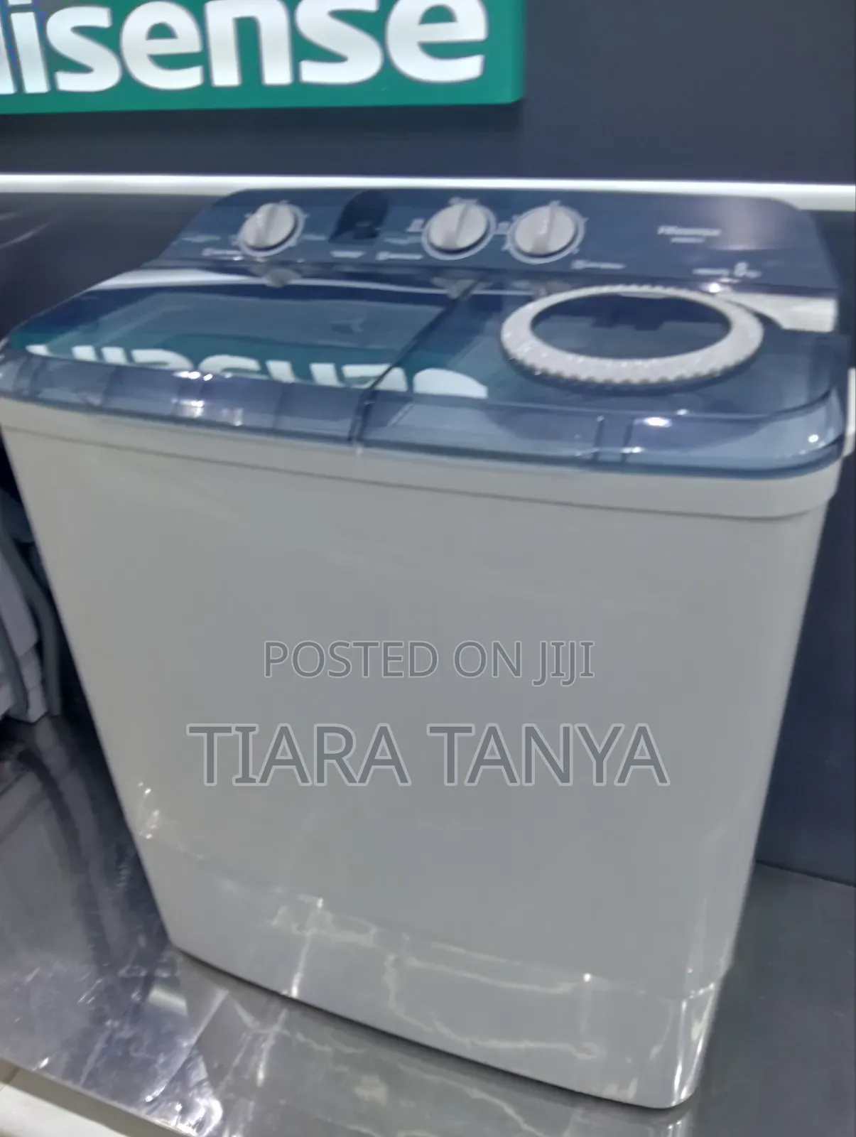 Hisense 8.5 Semi Automatic Washing Machine Twin Tub