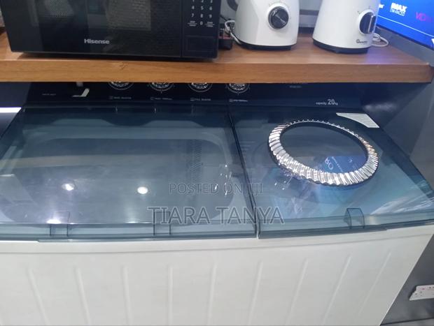 Hisense 8.5 Semi Automatic Washing Machine Twin Tub - thumbnail 3