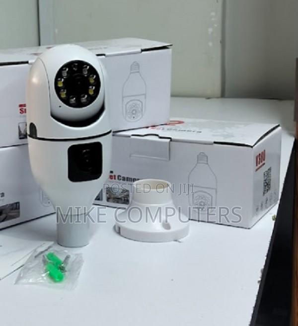 Bulb PTZ Camera *Spy Camera With Audio