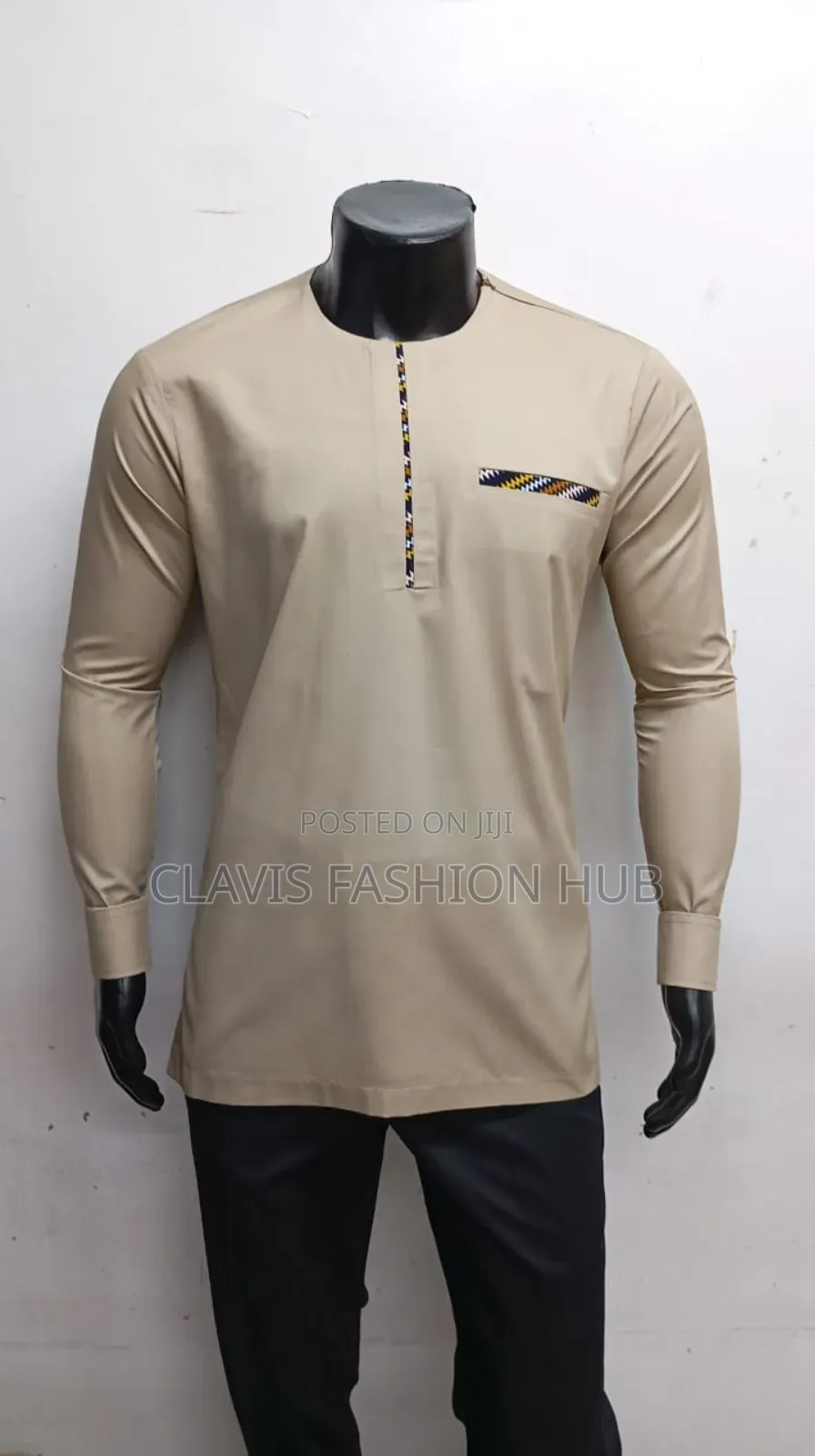 Beidge Men Kitenge Shirt