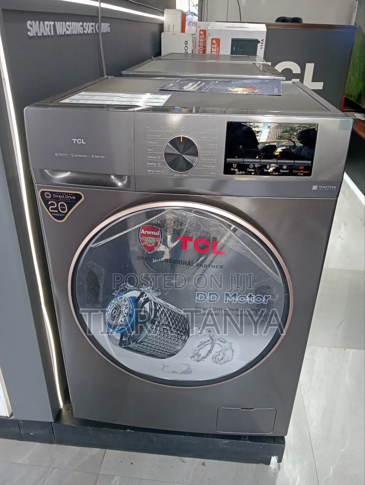 TCL Kg Wash and Dry Front Load Washing Machine