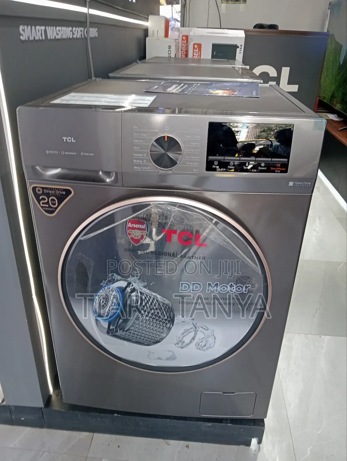 TCL Kg Wash and Dry Front Load Washing Machine