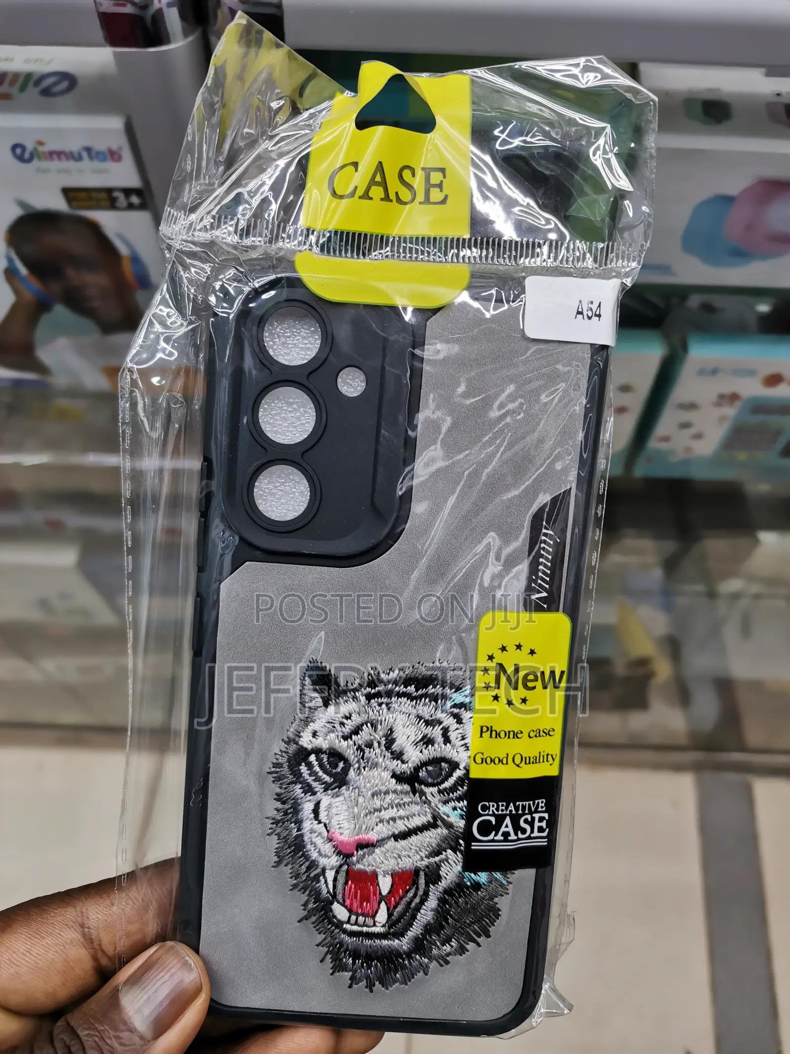 Vegadgets Nimmy Cool Cute Embroidery Case for Galaxy A54