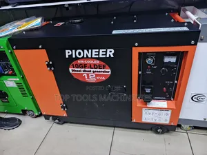 Pioneer 12kva Single Phase Diesel Silent Generator With Ats