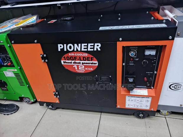 Pioneer 12kva Single Phase Diesel Silent Generator With Ats