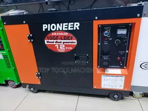 Pioneer 12kva Single Phase Diesel Silent Generator With Ats