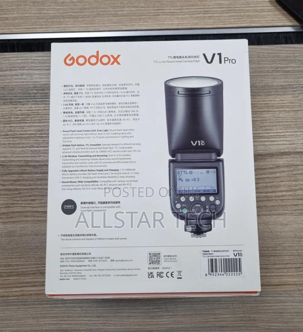 Godox V1pro C Flash for Canon - thumbnail 3