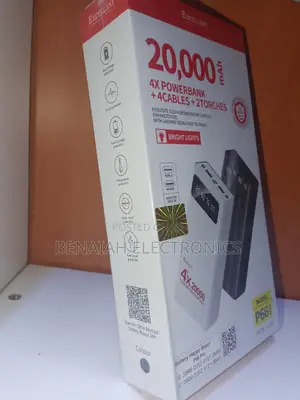 Excellent Powerbank 20000 Mah With Short Circuit Protection
