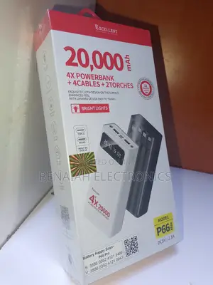 Excellent Powerbank 20000 Mah With Short Circuit Protection