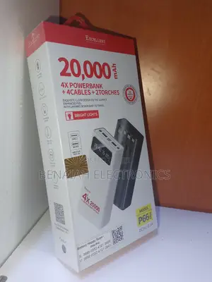 Excellent Powerbank 20000 Mah With Overpower Protection