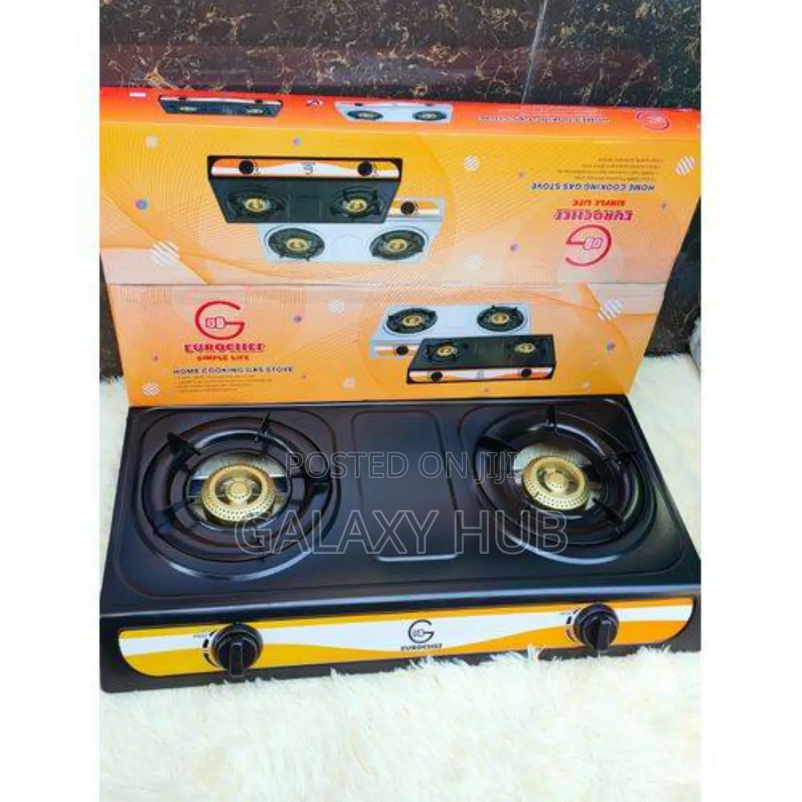Eurochef 2 Burner Stainless Steel