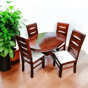 Dining Table, Premium Well Crafted Dining Table, Oval Shape