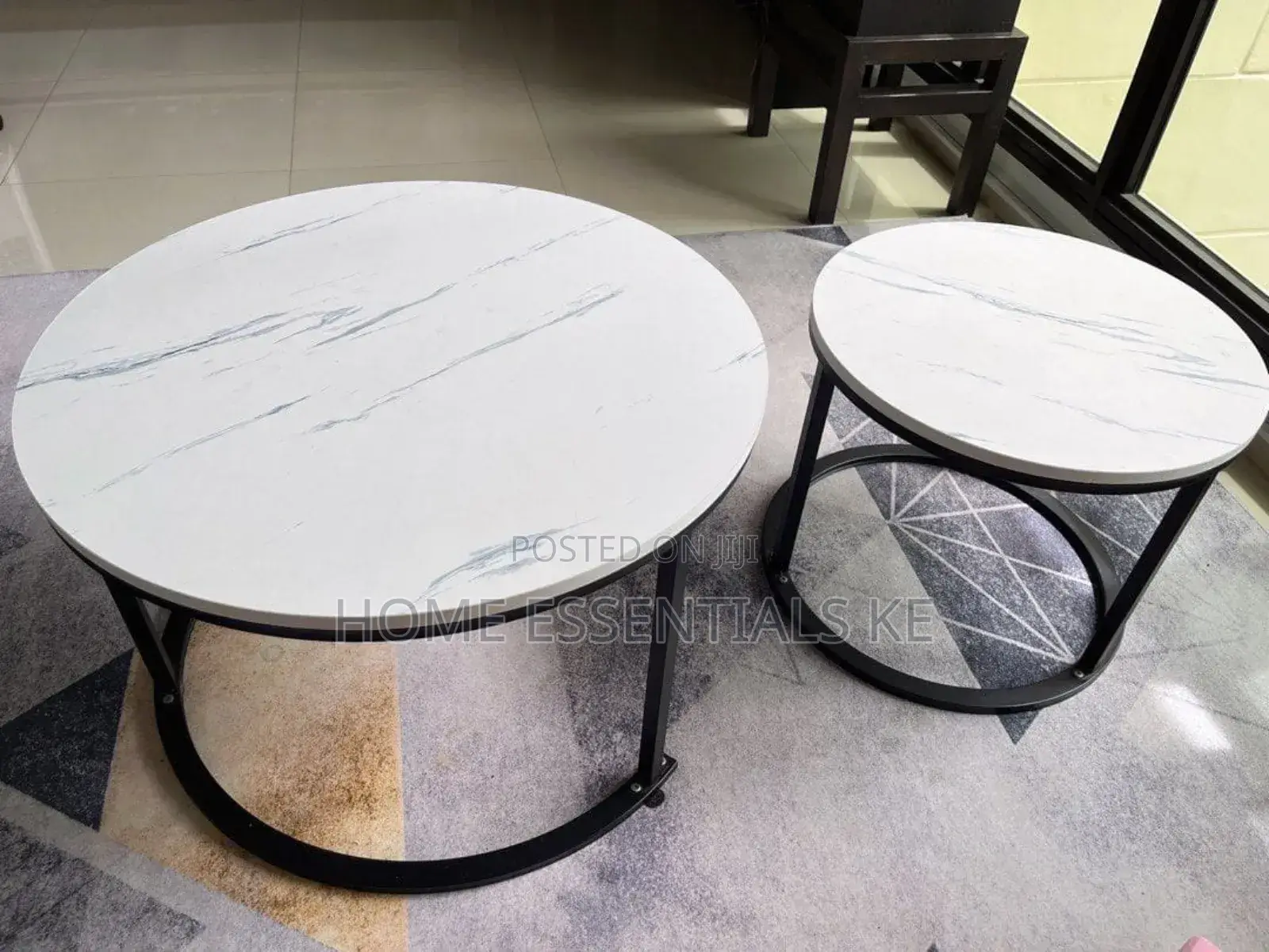 *Nesting Coffee Table Marble Effect (Mdf)*
70/50cm