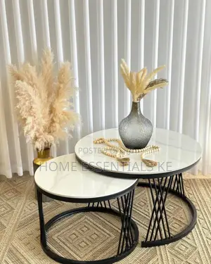 Modern Luxury 2in1 Marble Nesting Tables.
Gold Metallic