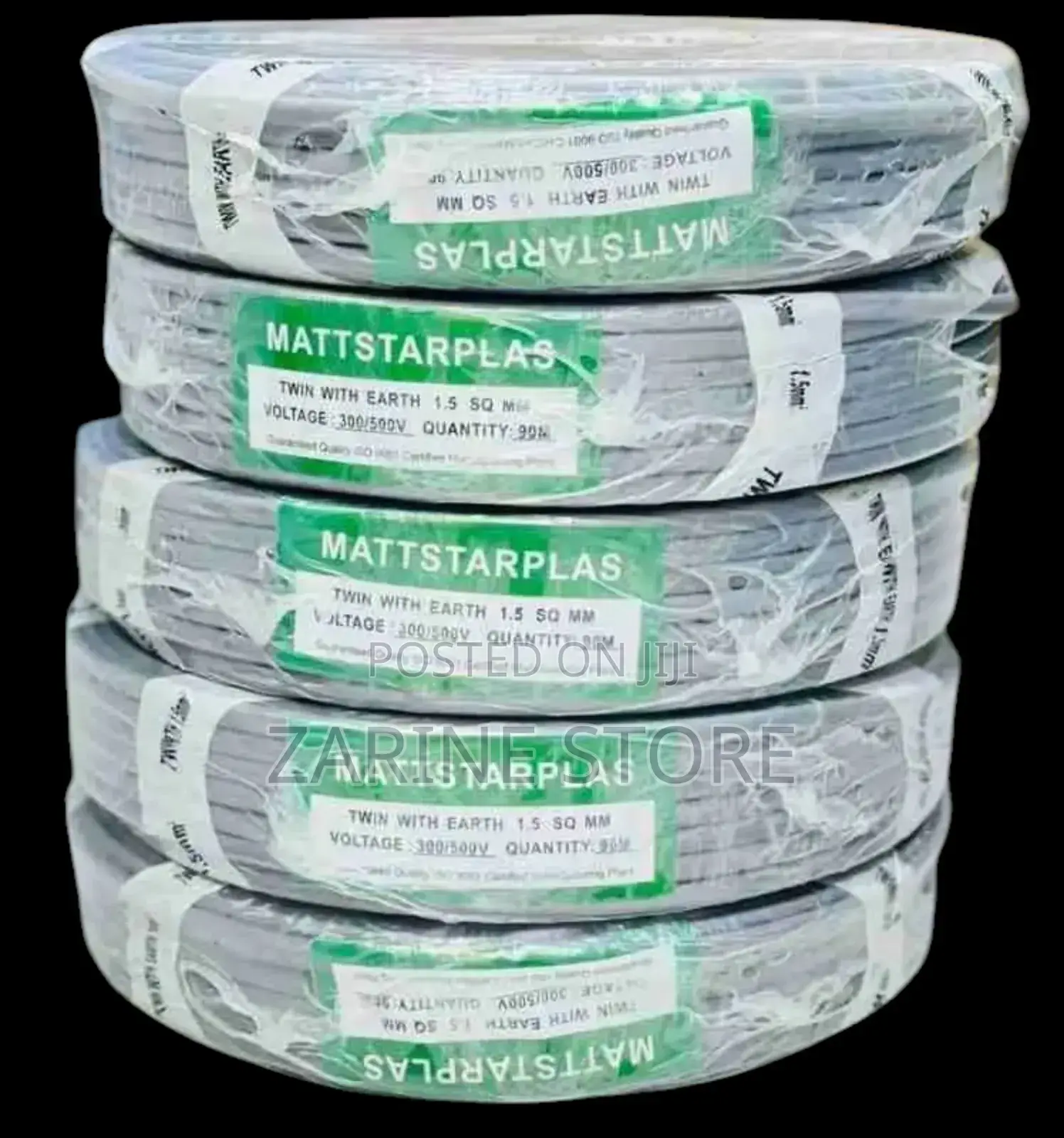 1.5mm Electronic With Earth Wire 90 Metre Long