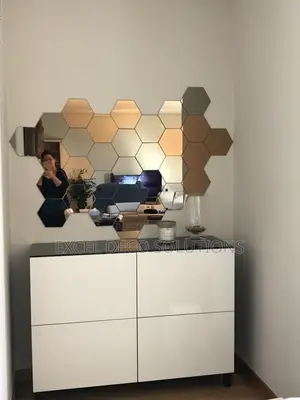 Mirror Style Hexagon Acrylic Mirrors