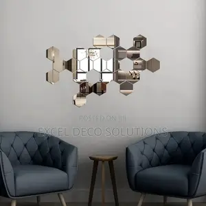 Style Up Your Wall With Hexagon Acrylic Mirror
