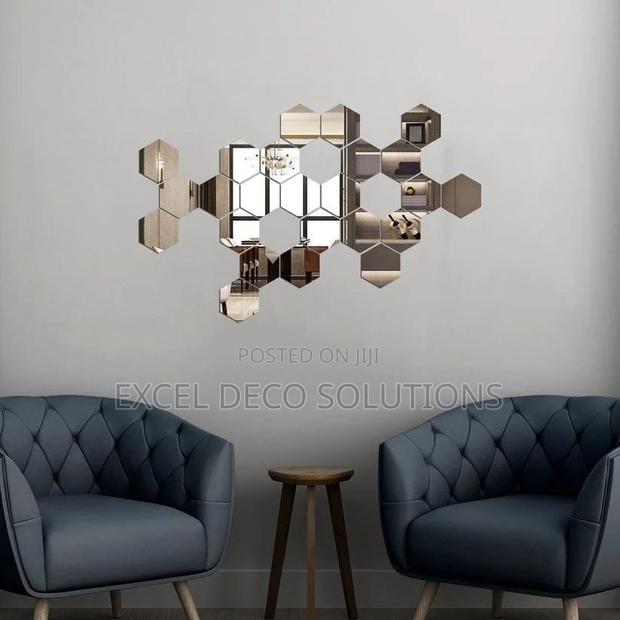 Style Up Your Wall With Hexagon Acrylic Mirror