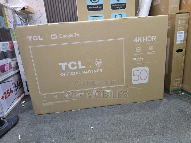 Tcl 50′′ V6c (New 2025) Hdr Google Tv – 50v6c