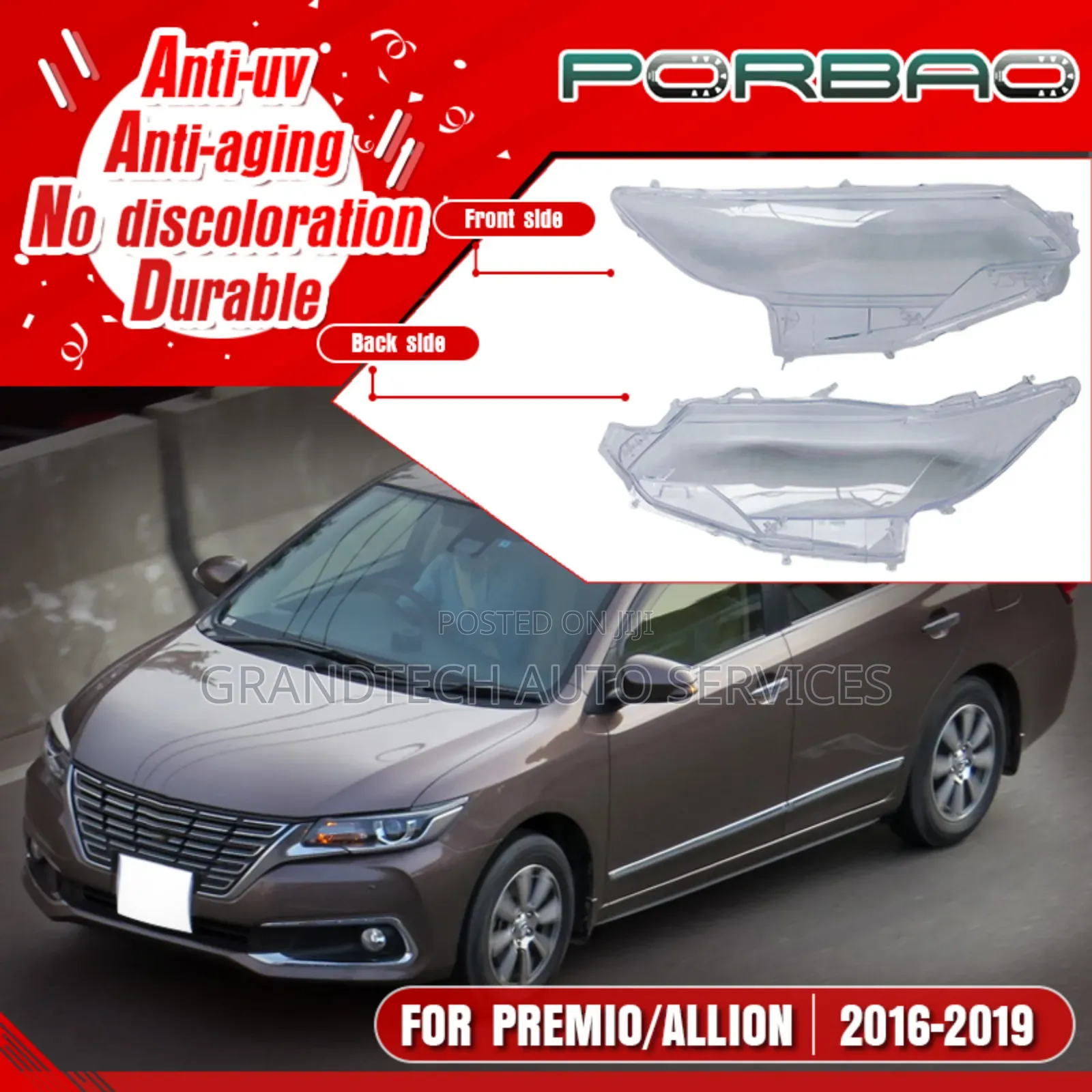 Premio 270 Headlight Lens
