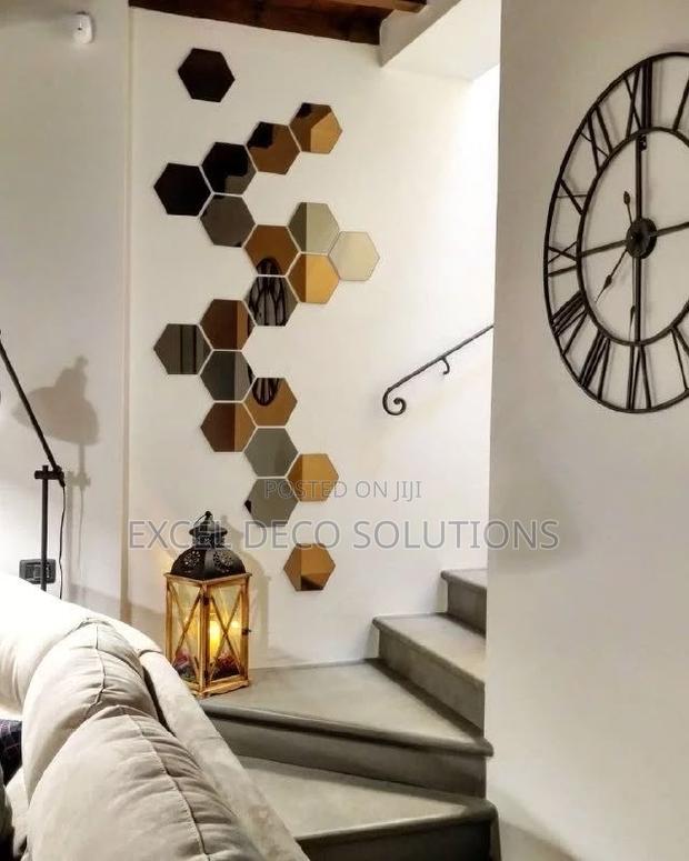 Renter Friendly Wall Mirror Decals - main view
