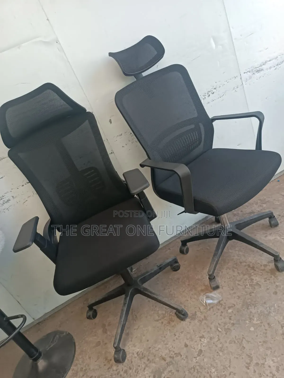 Black High Back Mesh Ergonomic Office Chair Hj9yf