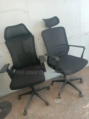 Ergonomic High Back Office Chair in Black Qw9hg