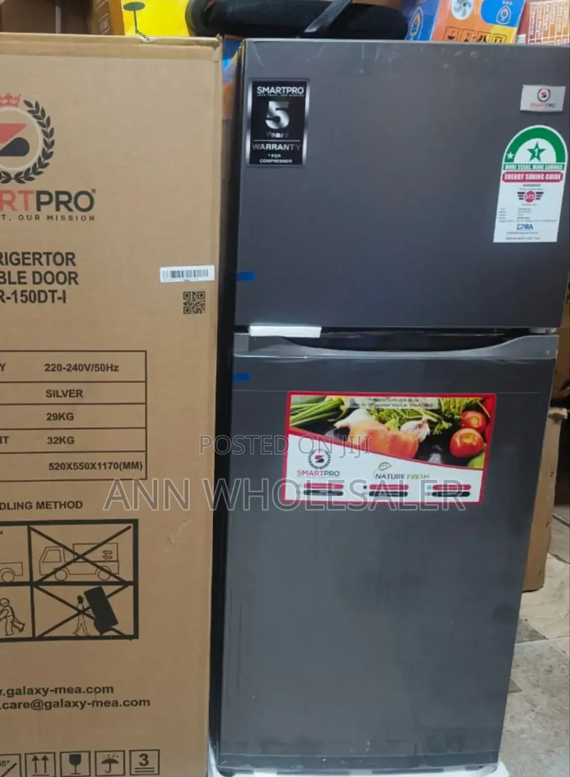 Ew Arrivals Smart Pro 121 Litres Double Door Fridge F/8