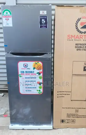 Smart Pro SFR-175-Dt-I Double Door Refrigerator, 138l -