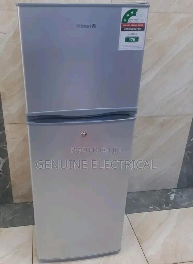 Volsmart 138l Freezer Vl-Bcd138 Double Doors Fridge