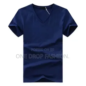 Men Branded v Neck T-Shirts