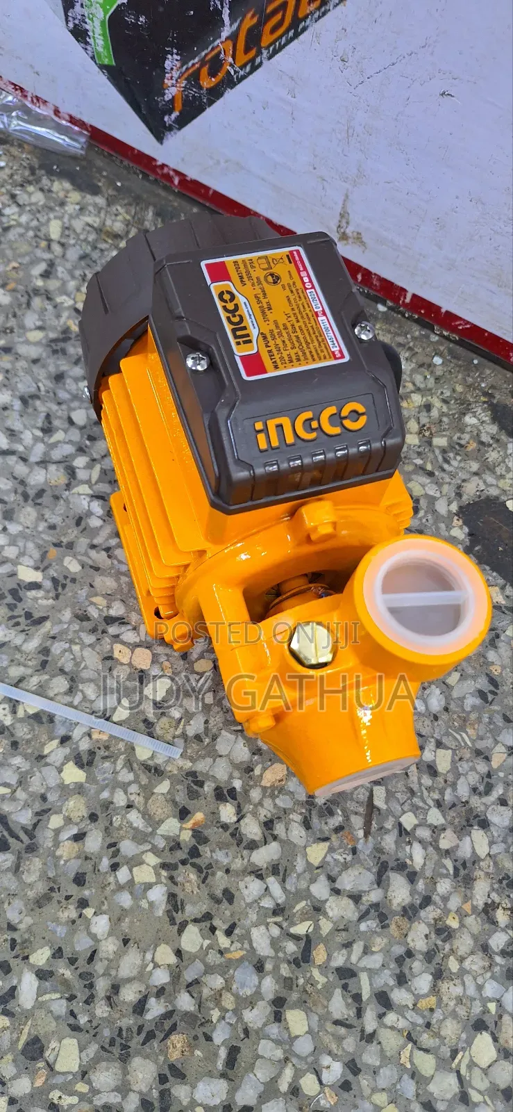 Booster Pump 0.5hp Ingco