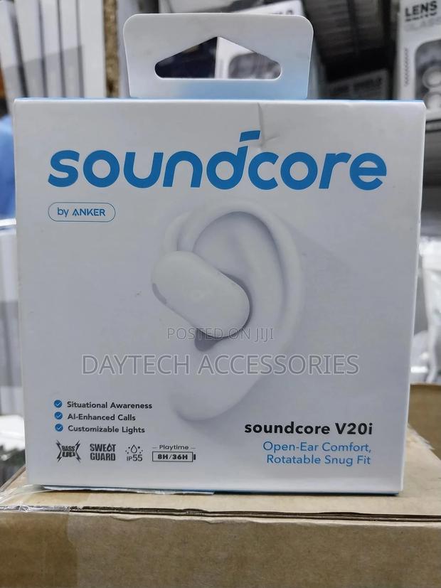 Anker Soundcore V20i Open Ear Comfort Earbuds Black