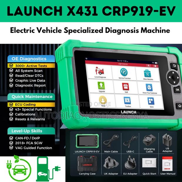 Launch X431 Crp919-Ev Electric Vehicle Diagnosis Machine