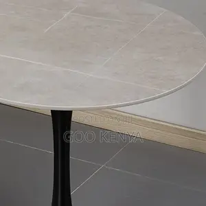 Dining Table ; White Round Dining Table