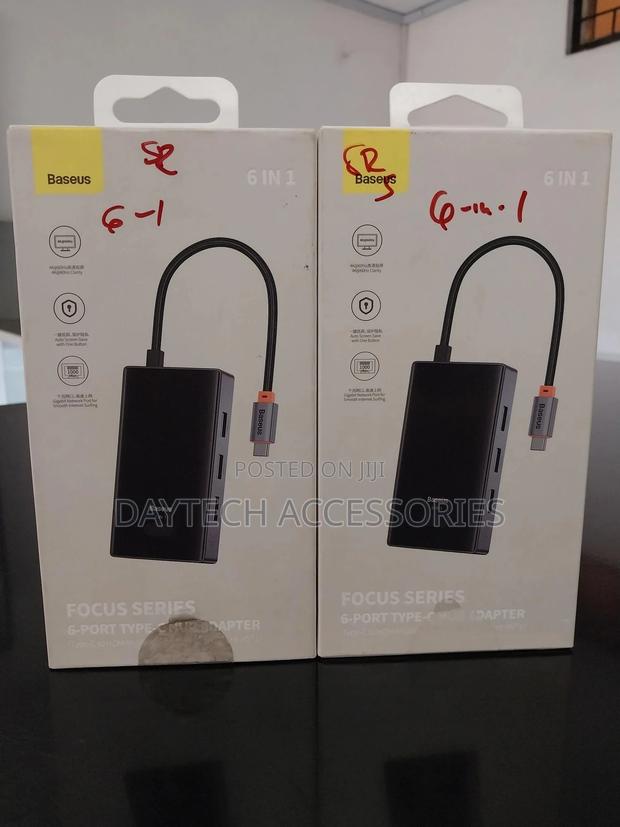 Baseus Wkyy030213 6 in 1 Usb-C / Type-C to Usb3.0x3+Hdmi+Pd - thumbnail 2