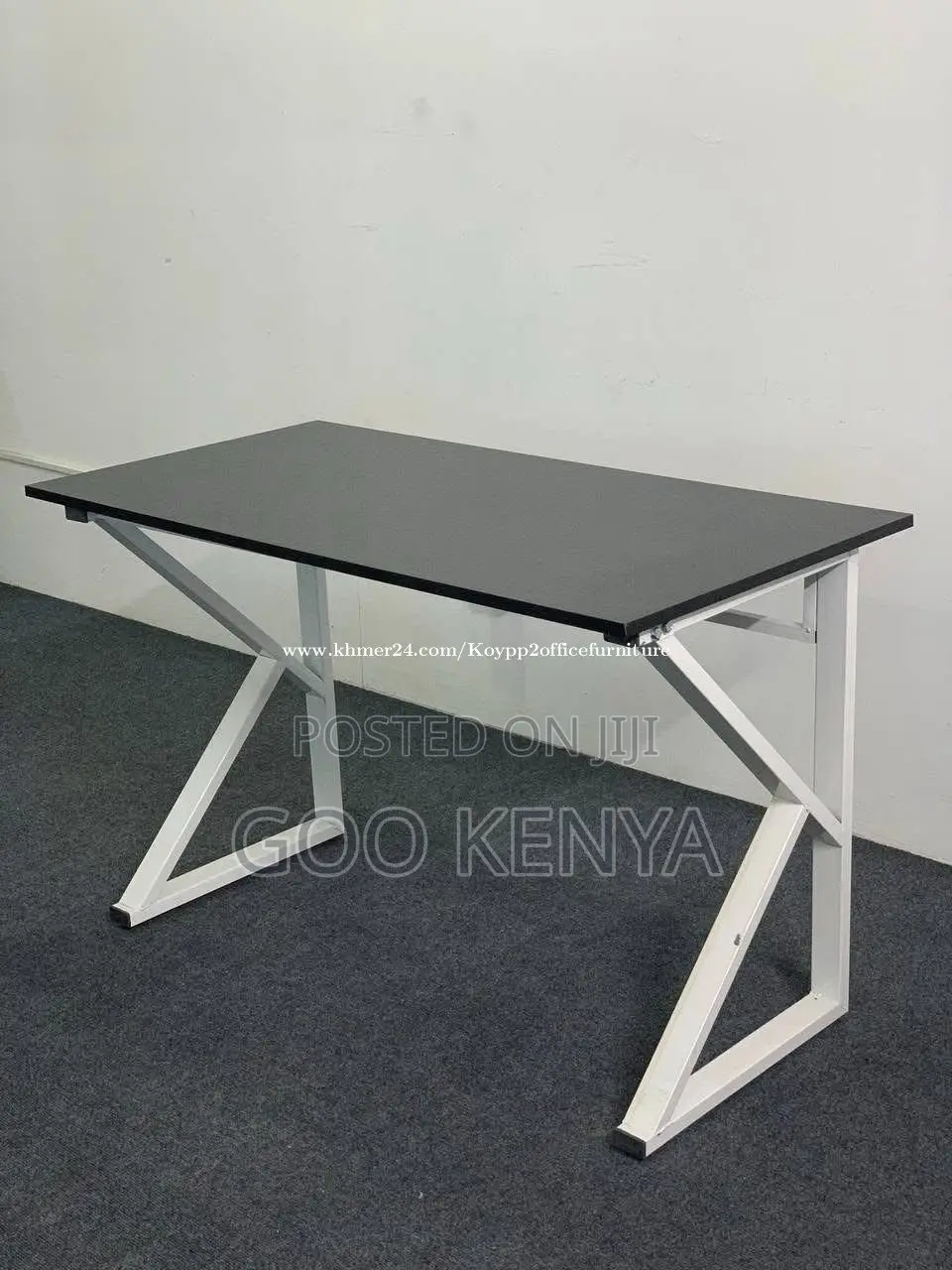 Office Desk ; Computer Desk With Built-in Bookshelf