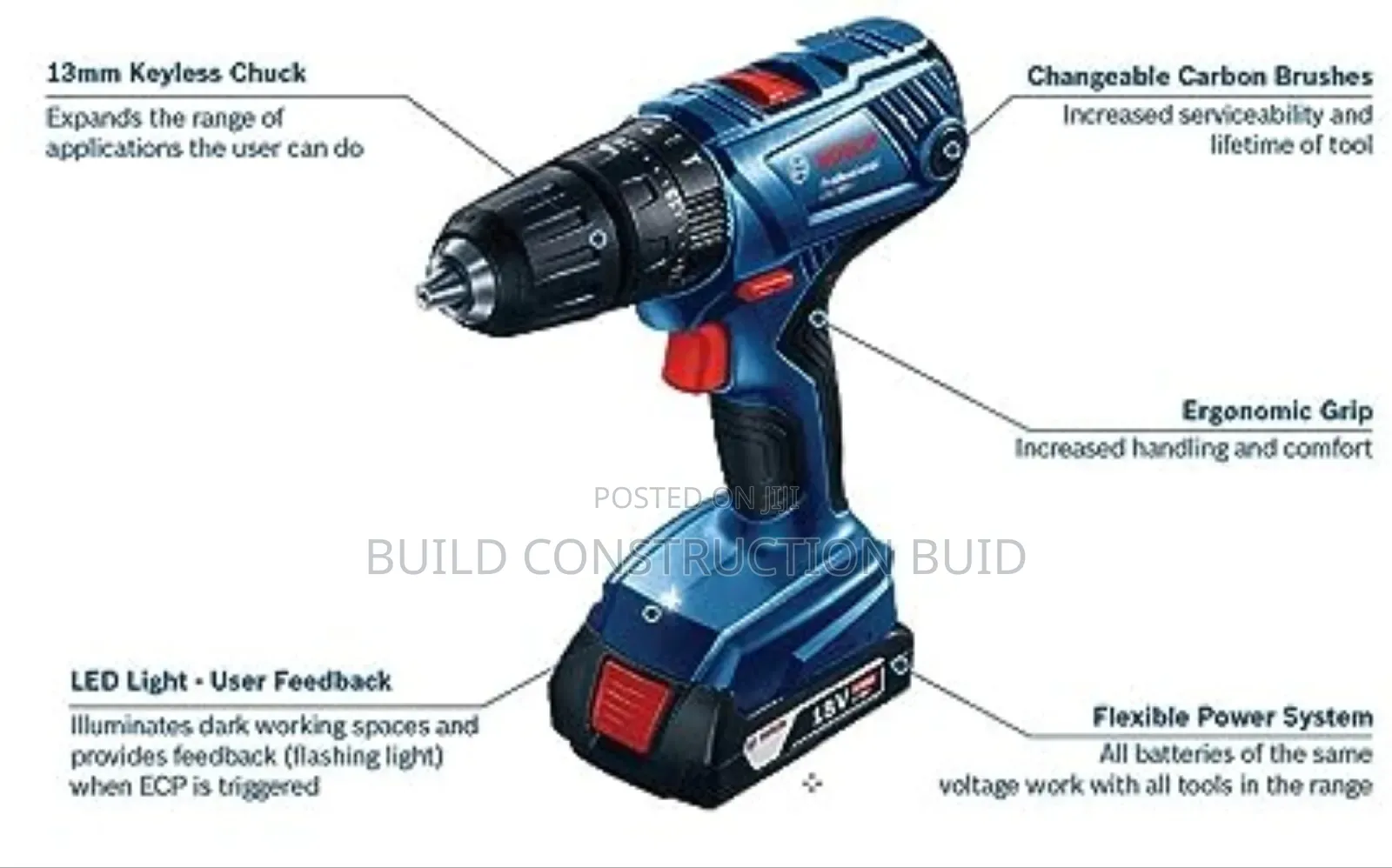 Cordless Impact Drill GSB 18v-50